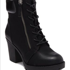 NWB Zigi Soho Heeled Combat Boot
